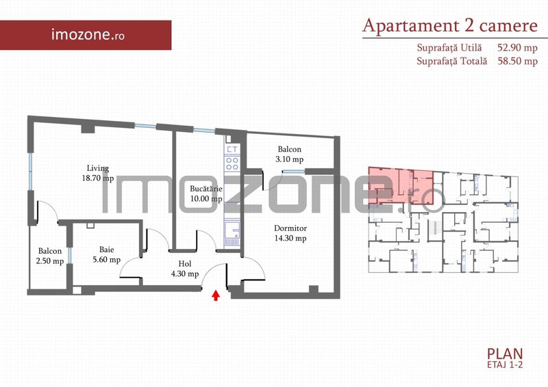 Militari, langa metrou, 2 camere, 58.5 mp, etaj 1, liber, nou, comision 0%